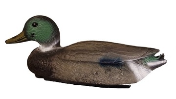 Декоративная фигурка утки, приманка в натуральную величину