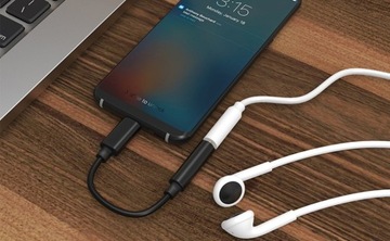 ADAPTER USB-C USB3.1 DO GNIAZDA MINI JACK 3,5mm