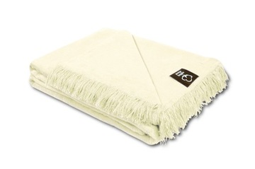 Koc Bawełniany 150x200 Cotton Cloud Ecru