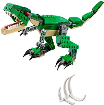 LEGO CREATOR 31058 Модель динозавров Тираннозавр T-REX 3в1 + ПОДАРОЧНАЯ СУМКА