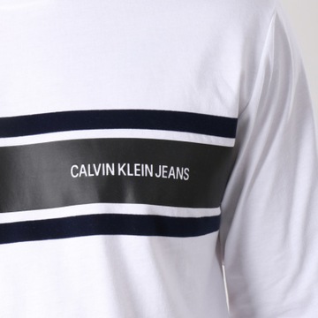 CALVIN KLEIN MĘSKI T-SHIRT LONGSLEEVE KOSZULKA S