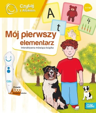 Książka Mój pierwszy elementarz 3+ Czytaj z Albikiem Mówiące pióro