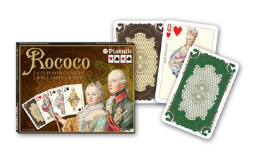 PIATNIK Karty do gry ROKOKO Rococo 2 talie 2130