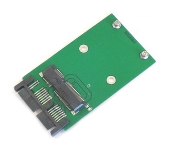 Adapter SSD 1.8'' mini PCIe mSATA na microSATA