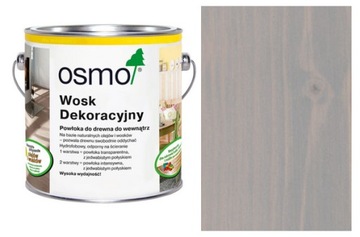WOSK OLEJNY DEKORACYJNY Osmo do drewna 2,5 L SZARY