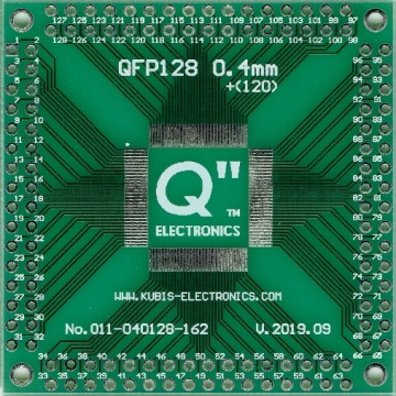 QFP128,LQFP128,TQFP128 0.40mm na 4xIDC2x16