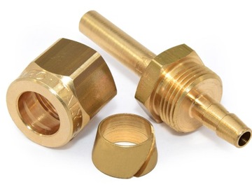 СОЕДИНИТЕЛЬ ТРУБ ПВХ FARO 6 мм (DN5), ПРЯМОЙ