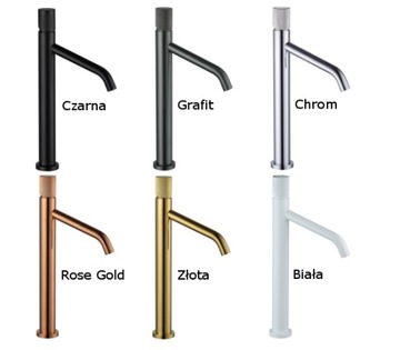 MEXEN RUMBAONE BATERIA UMYWALKOWA WYSOKA ROSE GOLD