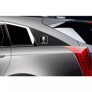 ЛОГОТИП PUNISHER WARZONE 50x80mm ALU 3D HIT