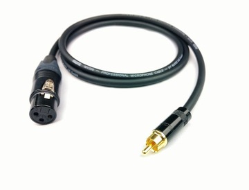 Микрофонный кабель KLOTZ XLR — RCA NEUTRIK, 2 м