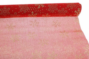 Juta Dekoracyjna Mata taśma wstążka 47cm/2,6m WZÓR