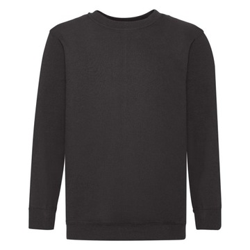 Bluza dziecięca FRUIT CLASSIC, bawełna, czarny 152
