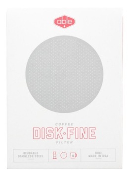Filtr wielorazowy Aeropress Able Disc Fine stalowy