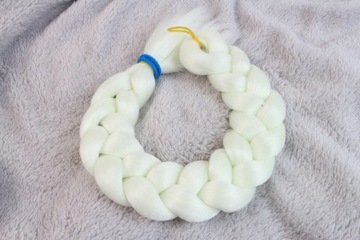 Синтетические пряди ВОЛОСЫ цветные косы СВЕТЯЩИЕСЯ