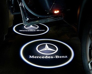 Светодиодный проектор логотипа Mercedes E W124 W210 W202 W639