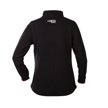 BLUZA POLAROWA DAMSKA CZARNA, ROZMIAR XXL