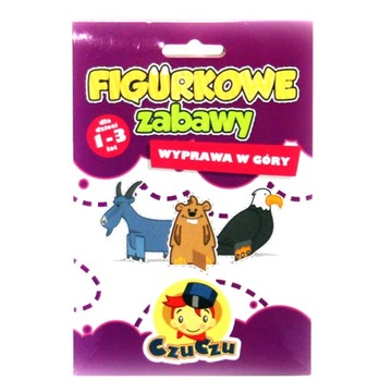 FIGURKOWE ZABAWY CZUCZU WYPRAWA W GÓRY 4 FIGURKI