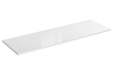 BLAT DO SZAFKI ŁAZIENKOWEJ 140 CM CAPRI BIAŁY POŁY