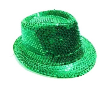 Kapelusz FEDORA CEKINOWY kapelusze cekinowe KOLORY