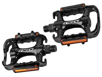 Pedały rowerowe aluminiowe NECO WP-97D czarne