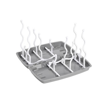 Baby Ono, сушилка для бутылочек и сосок, серая