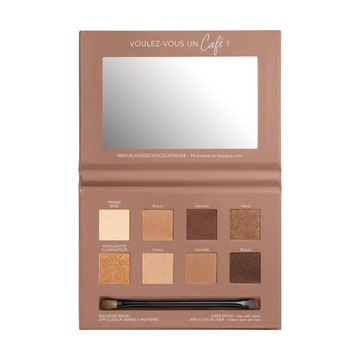Bourjois Rue du Café 4in1 paleta do oczu 02 Chocolat Nude Edition 7,68 g