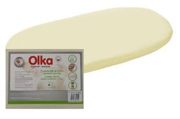 Prześcieradło do wózka JERSEY 35x75 krem OLKA
