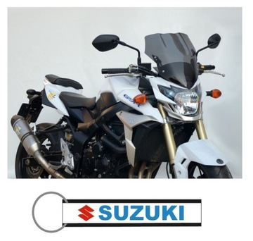 SZYBA OWIEWKA RACING NAKED SUZUKI GSR_750 11-15 CIEMNY GRAFIT