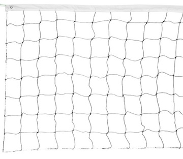 СЕТКА ТЕННИСНАЯ ВОЛЕЙБОЛЬНАЯ ДЛЯ БАДБИНТОНА 9,5 х 1 м с веревкой ПОПУЛЯРНАЯ