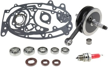 Вал Romet Ogar 200 Jawka 50 Mustang Jawa ПОДШИПНИКИ