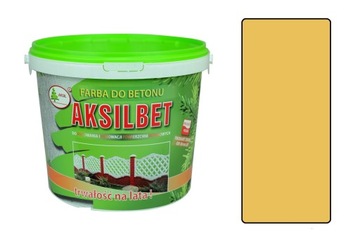 Farba Aksilbet do betonu ogrodzeń mur 10L piaskowy