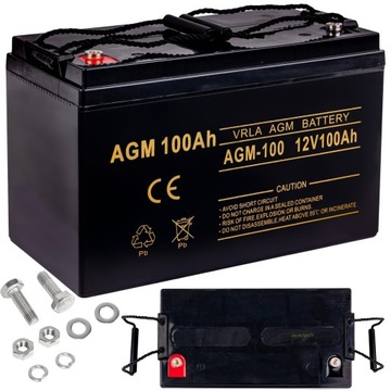 Akumulator Volt Polska AGM 12V 100Ah