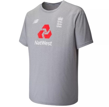 Q815 NOWA KOSZULKA NEW BALANCE ENGLAND CRICKET S