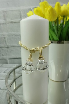 Серебряная нить для штор, свечей, подвески.