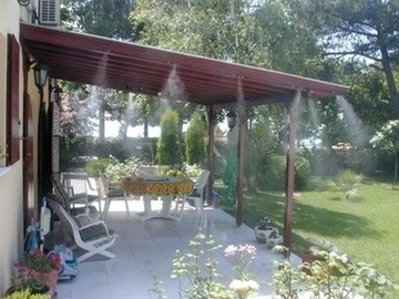 KURTYNA WODNA 15 METRÓW 3/4 ZAMGŁAWIACZ MGIEŁKA ZRASZACZ 52-271 CELLFAST