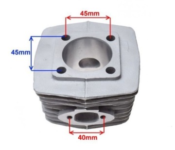 CYLINDER SPALINOWEGO SILNIKA ROWEROWEGO 50cm TŁOK