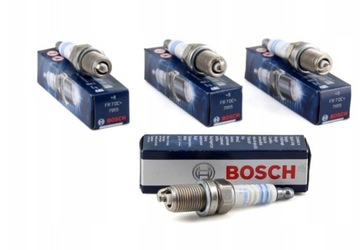 4x ŚWIECA ZAPŁONOWA BOSCH SUPER PLUS +8 FR7DC+