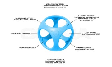 Креативная игрушка MOLUK OIBO 3 разноцветных блока 0+