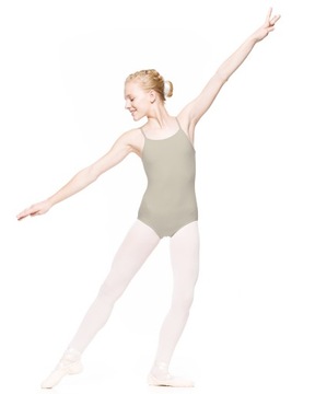 БОДИ ДЛЯ ГИМНАСТИЧЕСКОГО БАЛЕТА НЮДОВОГО цвета X2 FCI 134/140