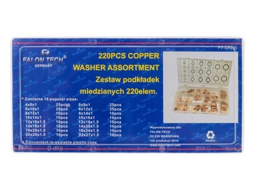 ШАЙБЫ МЕДНЫЕ ШАЙБЫ МЕДНЫЕ 220 ШТ.