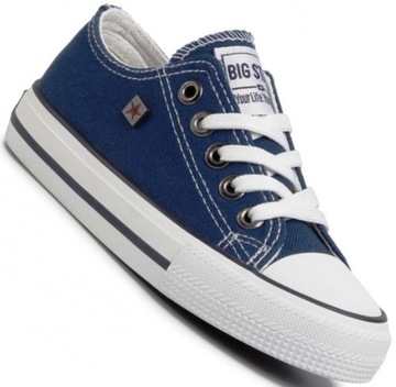 BIG STAR FF374202 NISKIE TRAMPKI DZIECIĘCE GRANAT