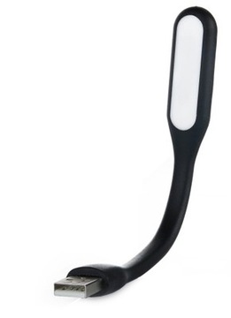LAMPKA SILIKONOWA DO LAPTOPA KOMPUTERA 6 LED MOCNA