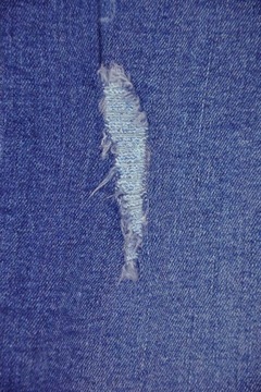 H&M Damskie Jeansowe Spodnie Jeansy Jeans Przetarcia Rurki Skinny XS 34