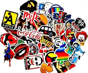 NAKLEJKI STICKER BOMB WLEPKI TUNING AUTA SAMOCHODU