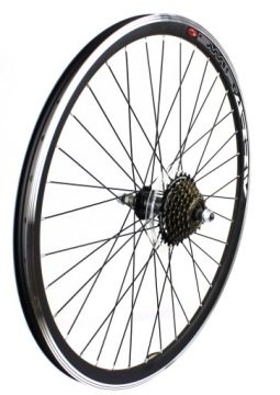 WZMACNIANE KOŁO TYŁ 26+WOLNOBIEG 7 SHIMANO+ŁAŃCUCH