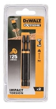 УДАРНАЯ БИТА DEWALT T25 2 ШТ. DT70569T