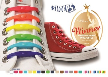 ОБУВЬ Силиконовые шнурки без завязок - черные