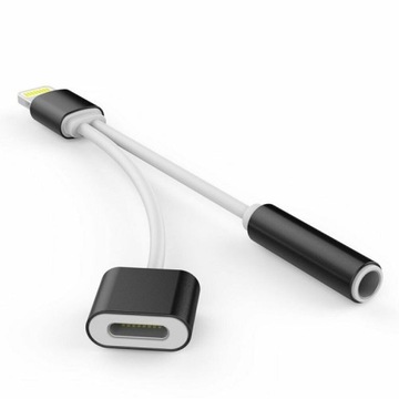 KABEL ADAPTER AUDIO JACK LIGHTNING iPhone 6 7 8 X
