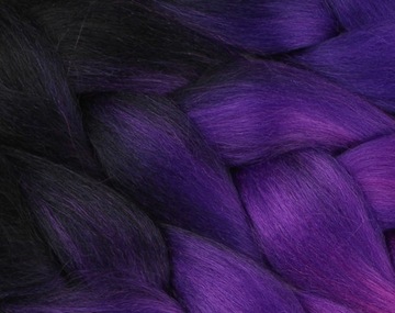 СИНТЕТИЧЕСКИЕ волосы для наращивания косичек в стиле омбре.