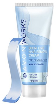 avon KREM do DEPILACJI okolic BIKINI ze szpatułką